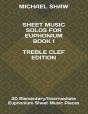 Sheet Music Solos For Euphonium Book 1 Treble Clef Edition - Preview