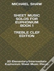Capa do artigo Sheet Music Solos For Euphonium Book 1 Treble Clef Edition