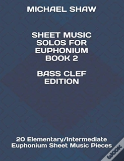 Capa do artigo Sheet Music Solos For Euphonium Book 2 Bass Clef Edition