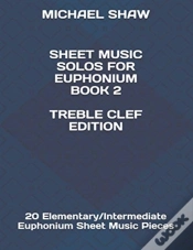 Capa do artigo Sheet Music Solos For Euphonium Book 2 Treble Clef Edition