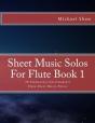 Sheet Music Solos For Flute Book 1 - Preview