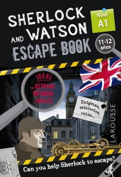Capa do artigo Sherlock & Watson. Escape Book Para Repasar Ingles. 11-12 Años