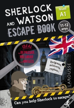 Capa do artigo Sherlock & Watson. Escape Book Per Repassar Angles. 11-12 Anys