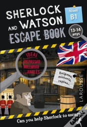 Capa do artigo Sherlock & Watson. Escape Book Per Repassar Angles. 13-14 Anys
