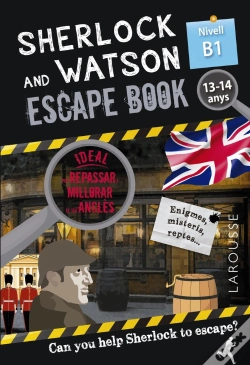 Capa do artigo Sherlock & Watson. Escape Book Per Repassar Angles. 13-14 Anys