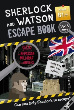Capa do artigo Sherlock & Watson. Escape Book Per Repassar Angles. 14-15 Anys