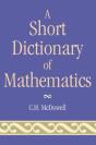 Short Dictionary Of Mathematics - Preview