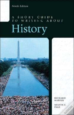 Capa do artigo Short Guide To Writing About History, A