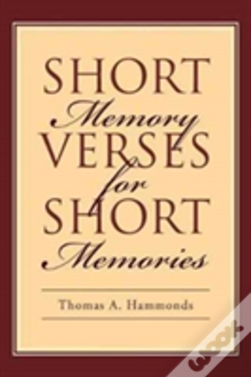 Short Memory Verses For Short Memories