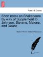 Short Notes On Shakspeare. By Way Of Sup - Preview