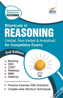 Capa do artigo Shortcuts In Reasoning (Verbal, Non-Verbal, Analytical & Critical) For Competitive Exams 2nd Edition