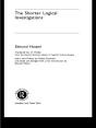 Shorter Logical Investigations - Preview
