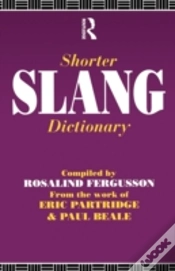 Capa do artigo Shorter Slang Dictionary