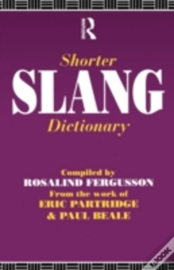 Capa do artigo Shorter Slang Dictionary
