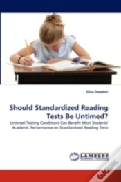 Capa do artigo Should Standardized Reading Tests Be Untimed?