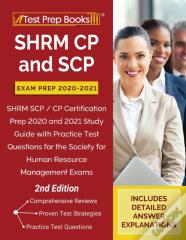 Shrm Cp And Scp Exam Prep 2020-2021