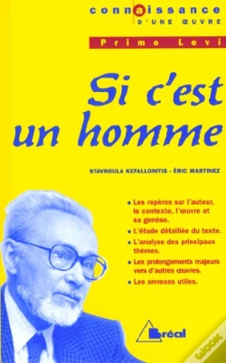 Capa do artigo Si C'Est Un Homme - Primo Levi