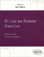 Si C'Est Un Homme ; Primo Levi - Preview