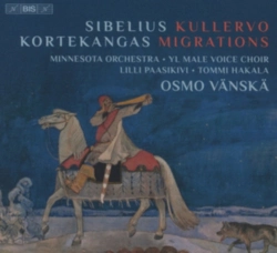 Capa do artigo Sibelius: Kullervo/Kortekangas: Migrations - CD