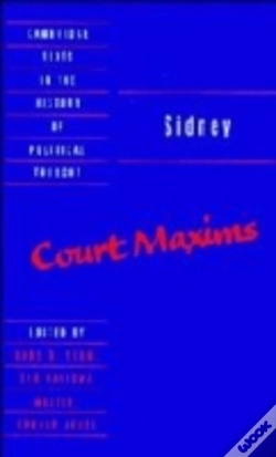 Capa do artigo Sidney: Court Maxims
