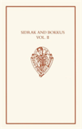 Sidrak And Bokkus, A Parallel-Text Edition: Volume Ii