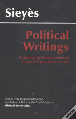 Capa do artigo Sieyes: Political Writings