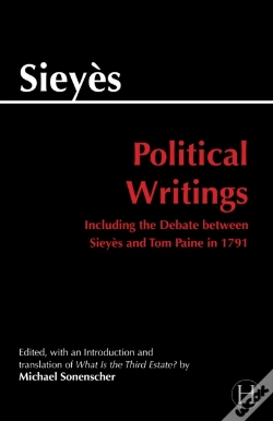 Capa do artigo Sieyes: Political Writings