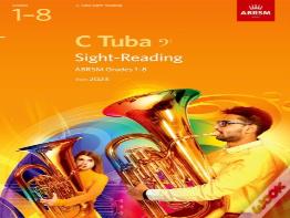 Sight-Reading For C Tuba, Abrsm Grades 1-8, From 2023