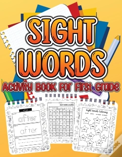 Capa do artigo Sight Word Activity Book For First Grade Kids
