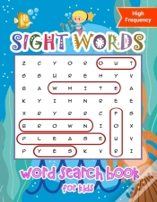 Capa do artigo Sight Words Word Search Book For Kids High Frequency