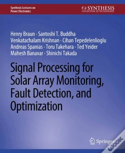 Capa do artigo Signal Processing For Solar Array Monitoring, Fault Detection, And Optimization