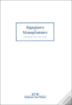 Capa do artigo Signatures Et Monogrammes Des Xixeme Et Xxeme Siecles