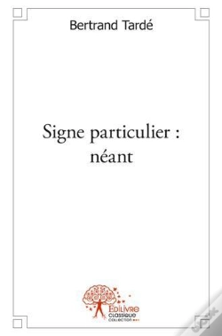 Capa do artigo Signe Particulier : Neant