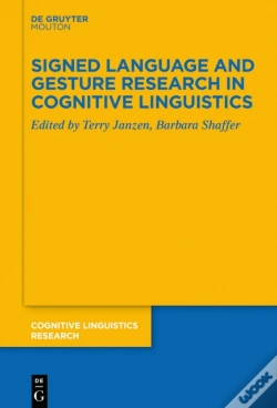 Capa do artigo Signed Language And Gesture Research In Cognitive Linguistics