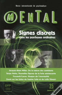 Capa do artigo Signes Discrets Dans Les Psychoses Ordinaires