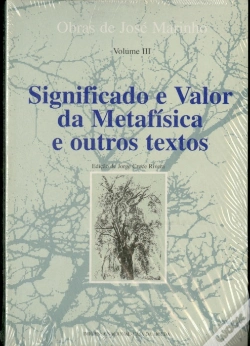 Capa do artigo Significado e Valor da Metafisica