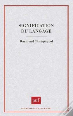 Capa do artigo Signification Du Langage