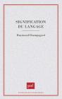Signification Du Langage - Preview
