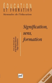 Capa do artigo Signification Sens Formation