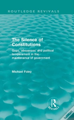Capa do artigo Silence Of Constitutions (Routledge Revivals)