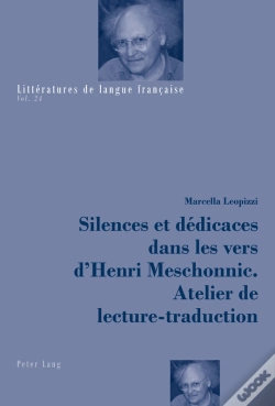 Capa do artigo Silences Et Dédicaces Dans Les Vers Dhenri Meschonnic. Atelier De Lecture-Traduction