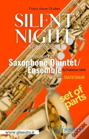Capa do artigo Silent Night - Saxophone Quintet/Ensemble (Parts)