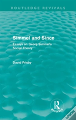 Capa do artigo Simmel And Since (Routledge Revivals)