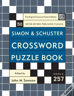 Capa do artigo Simon And Schuster Crossword Puzzle Book #257