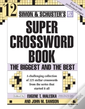 Capa do artigo Simon And Schuster Super Crossword Puzzle Book #12