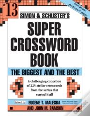 Simon & Schuster Super Crossword Puzzle Book #13