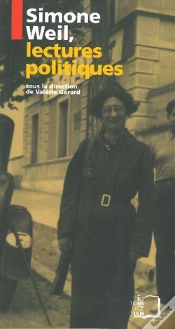 Capa do artigo Simone Weil, Lectures Politiques