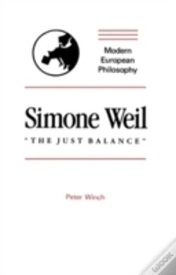 Capa do artigo Simone Weil: "The Just Balance"