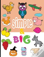 Capa do artigo Simple And Big Coloring Book For Toddlers