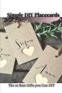 Simple Diy Placecards - Preview